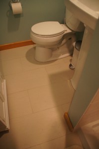 New toilet