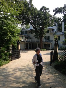 At last, the estate house!