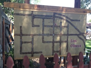 Los Olivos map