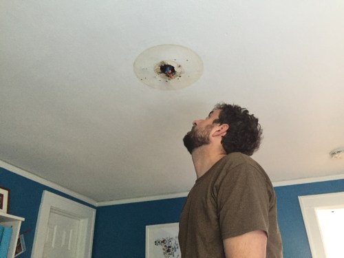 AO risking it all by staring directly into the hole.